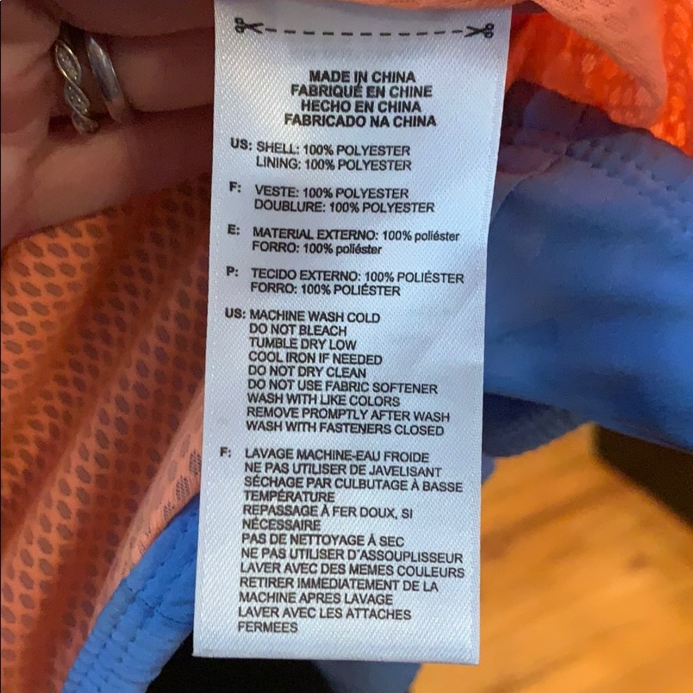 Adidas Blue Athletic Jacket Medium - image 5